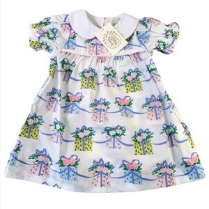 Beaufort Bonnet Company Every Day is a Gift Floral Print Dress 18M